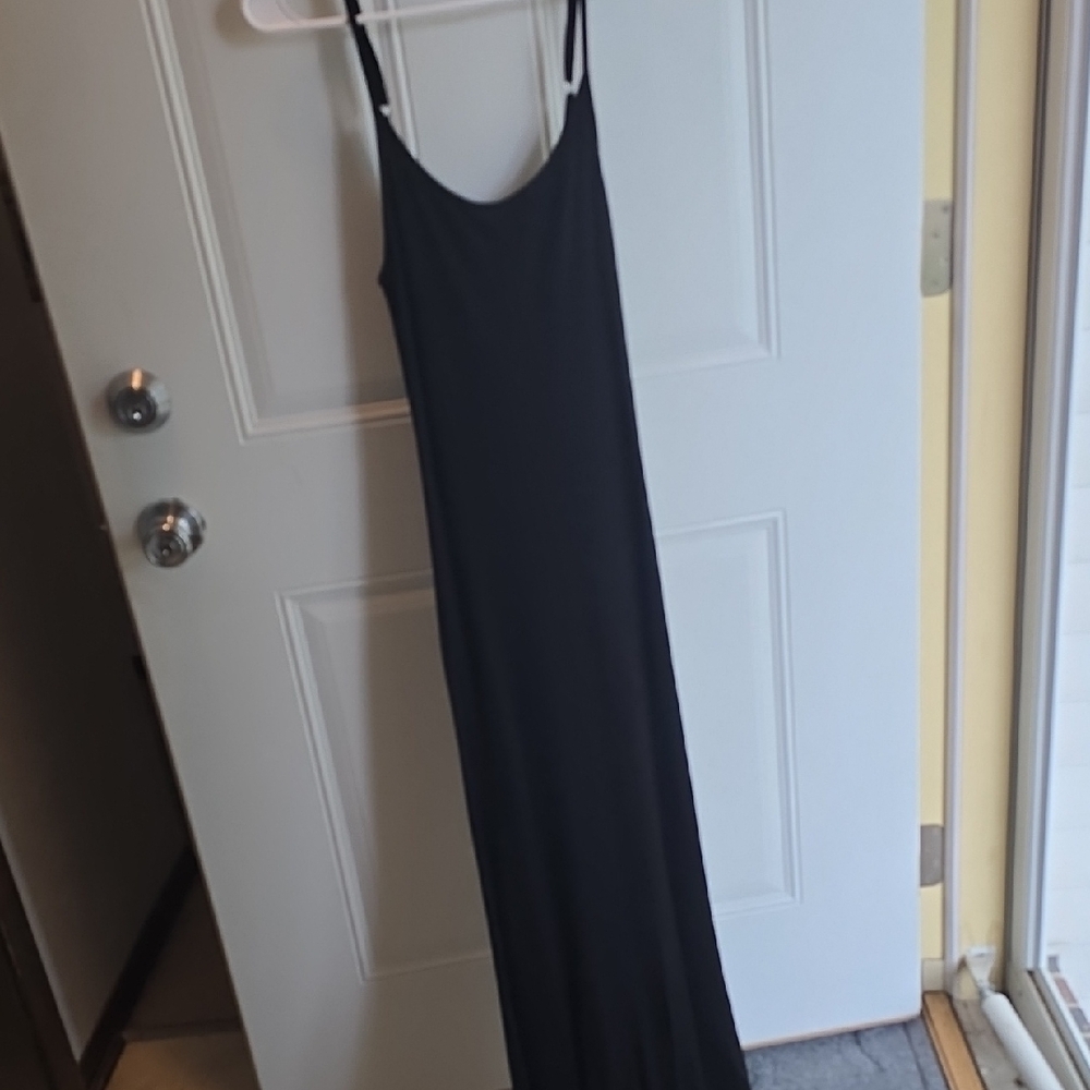 Monrow Black Maxi Dress